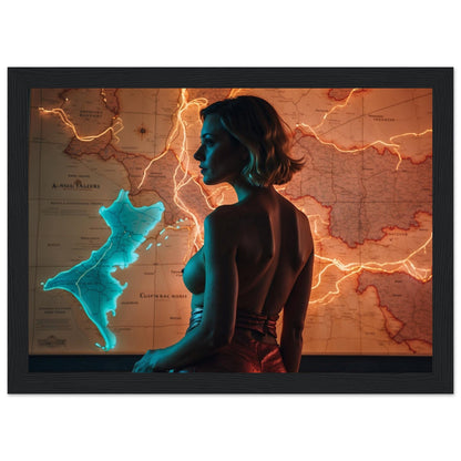 Premium Matte Paper Wooden Framed Poster