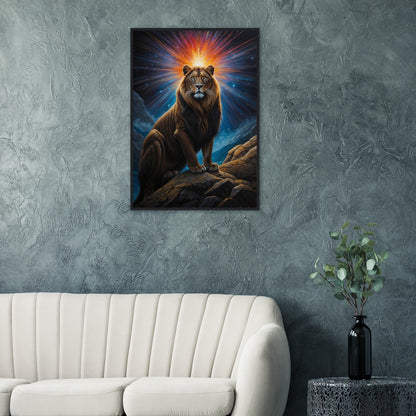 Premium Matte Paper Wooden Framed Poster