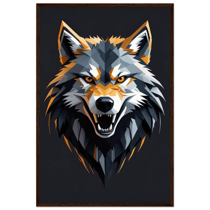 Premium Matte Paper Wooden Framed Poster