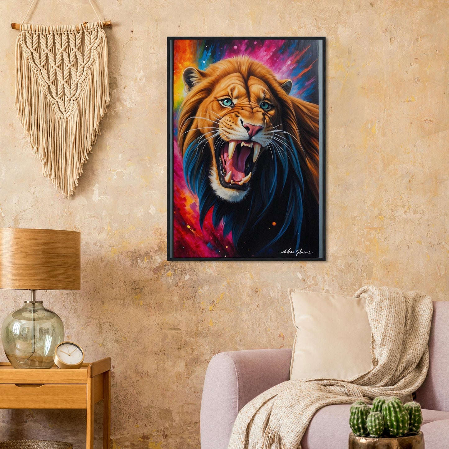 Premium Matte Paper Wooden Framed Poster