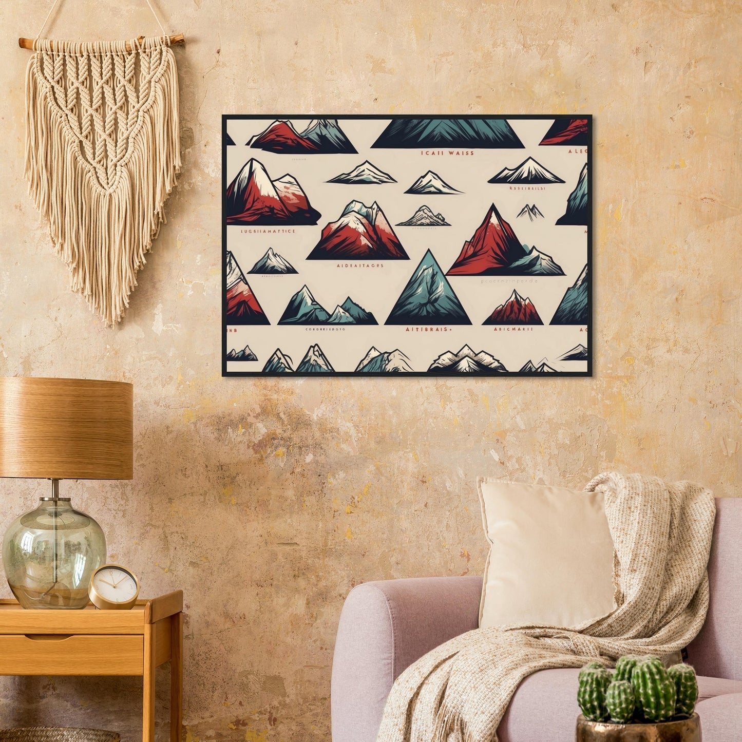 Premium Matte Paper Wooden Framed Poster