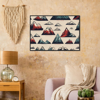 Premium Matte Paper Wooden Framed Poster