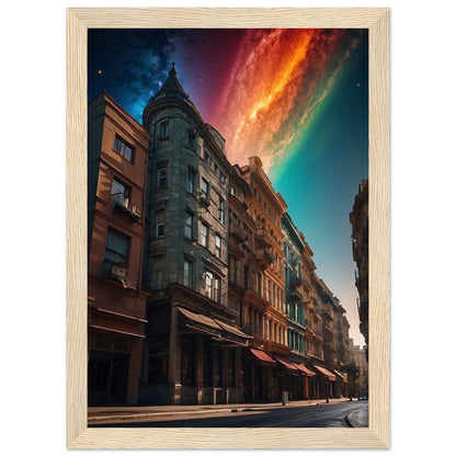 Premium Matte Paper Wooden Framed Poster