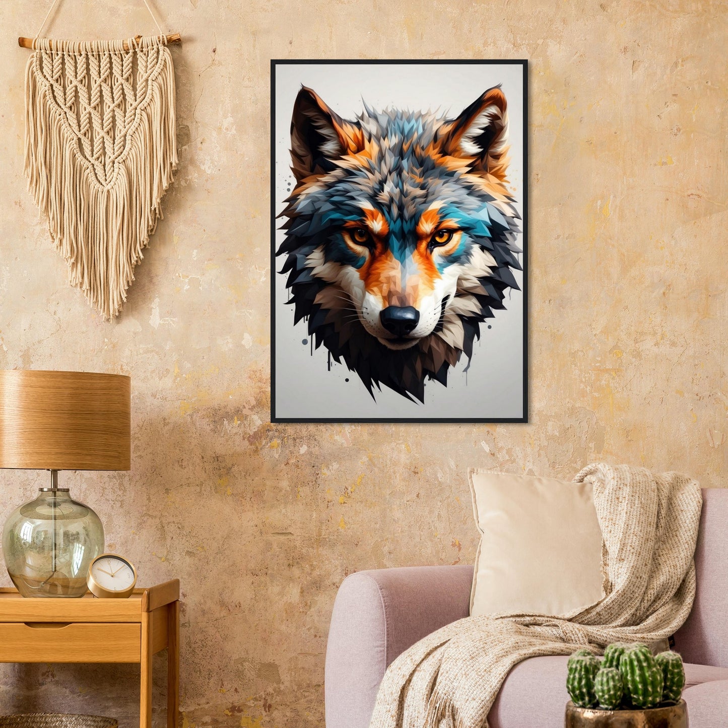 Premium Matte Paper Wooden Framed Poster