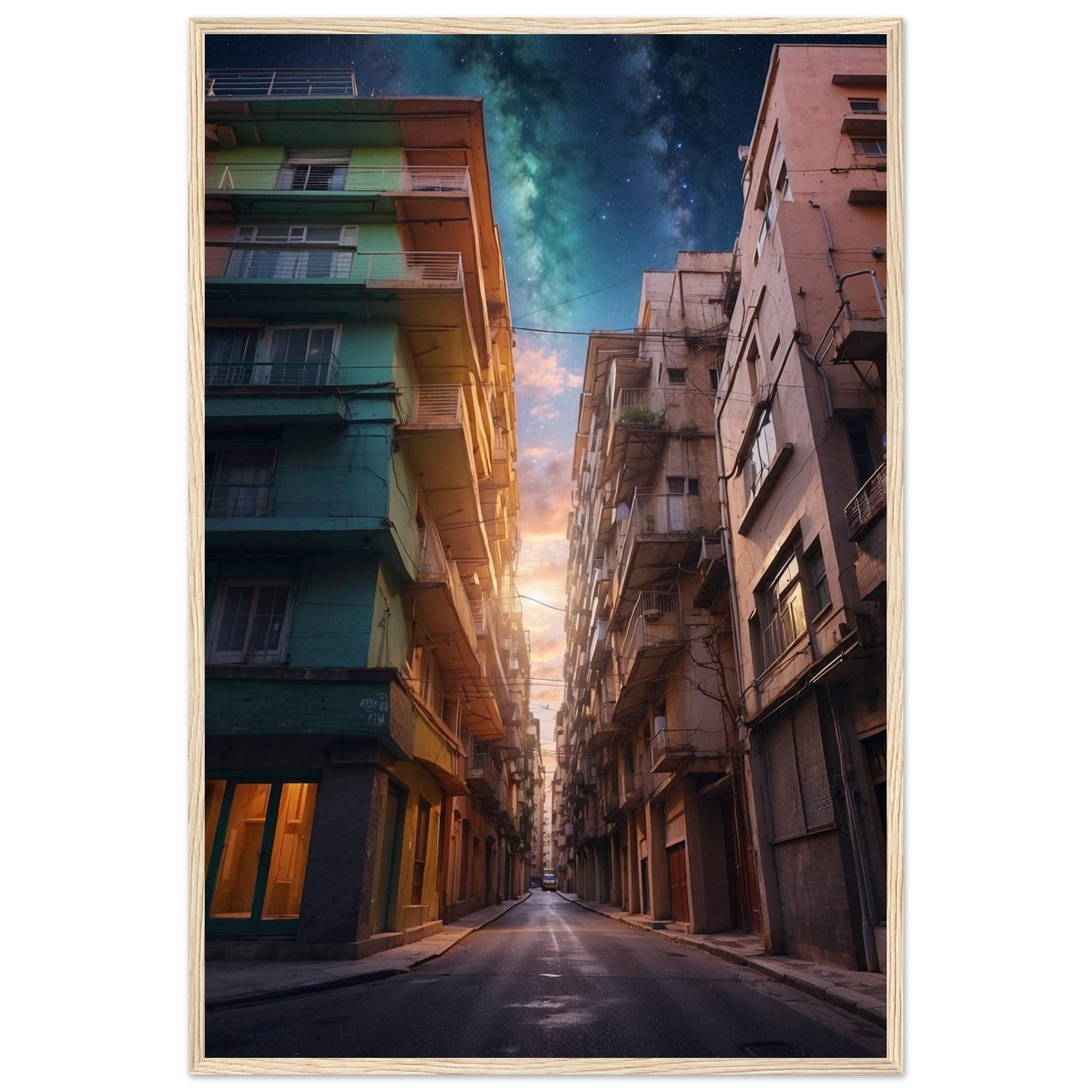 Premium Matte Paper Wooden Framed Poster