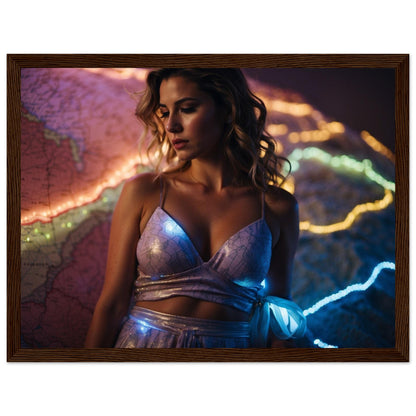 Premium Matte Paper Wooden Framed Poster