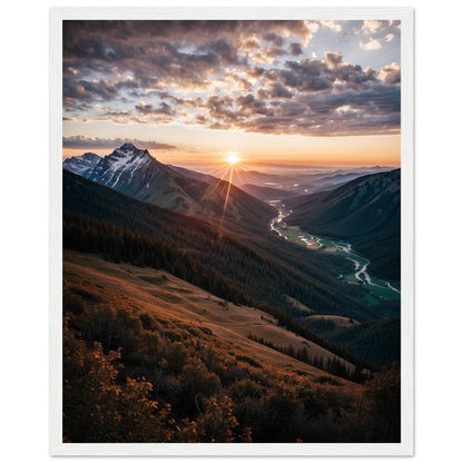 Premium Matte Paper Wooden Framed Poster