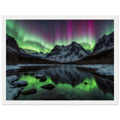 Premium Matte Paper Wooden Framed Poster