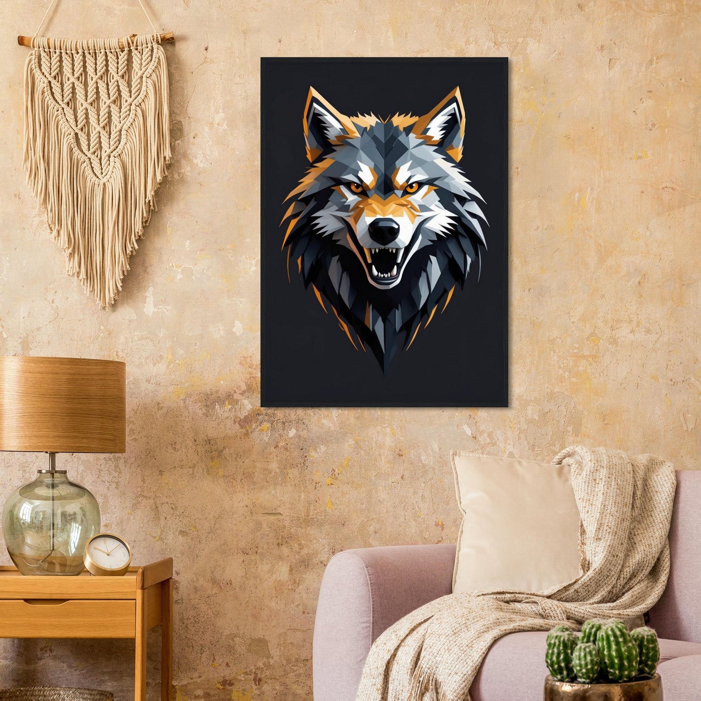 Premium Matte Paper Wooden Framed Poster