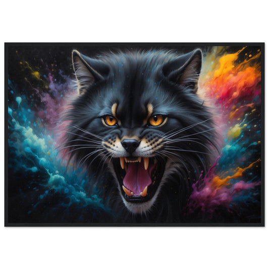 Premium Matte Paper Wooden Framed Poster