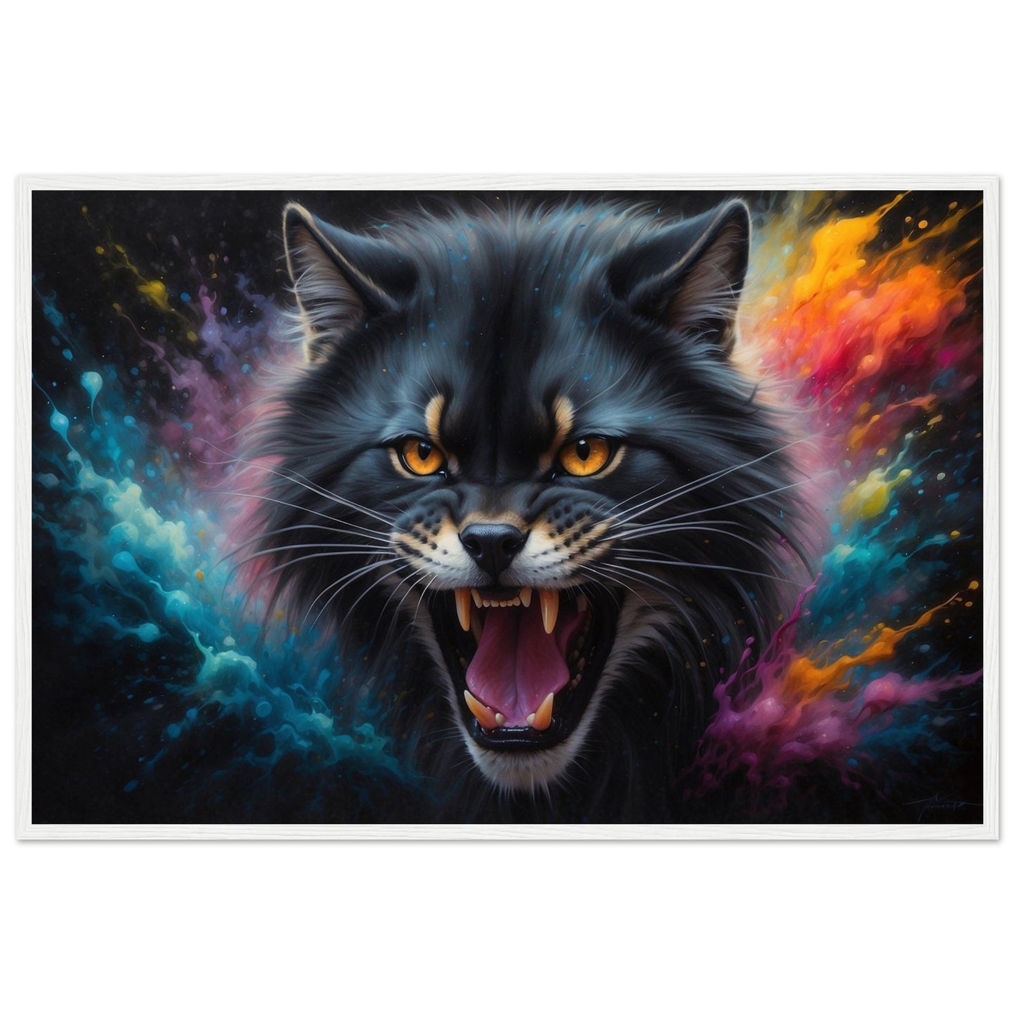Premium Matte Paper Wooden Framed Poster