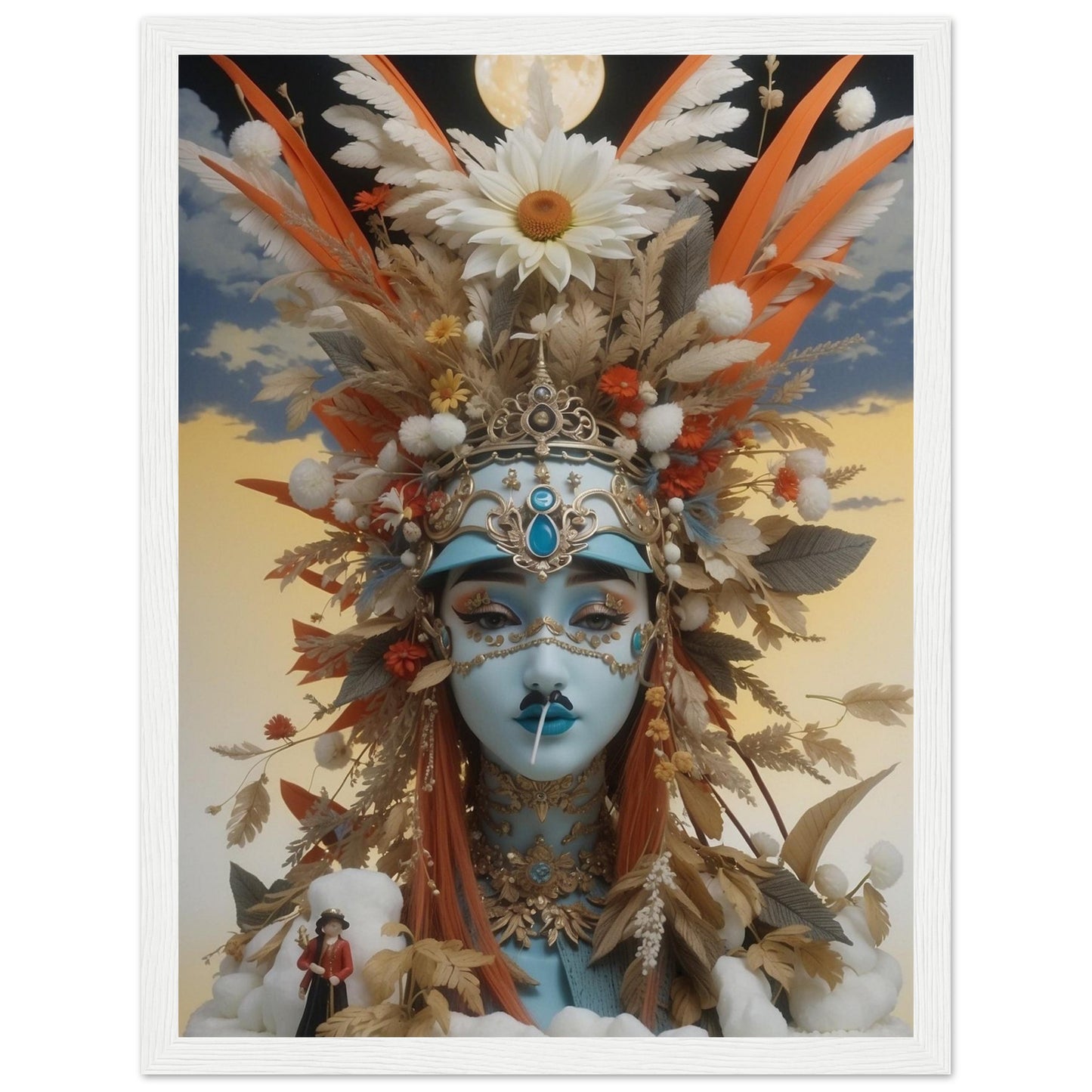 Premium Matte Paper Wooden Framed Poster