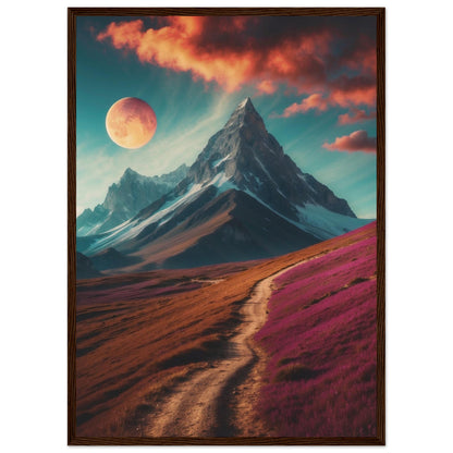 Premium Matte Paper Wooden Framed Poster