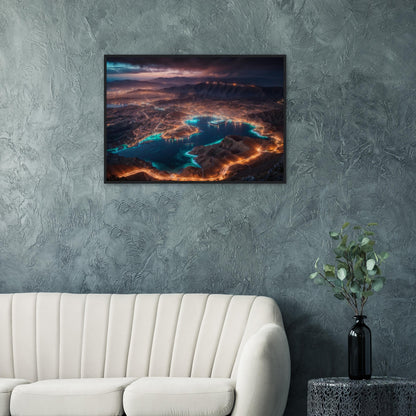 Premium Matte Paper Wooden Framed Poster