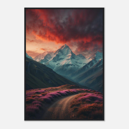 Premium Matte Paper Wooden Framed Poster