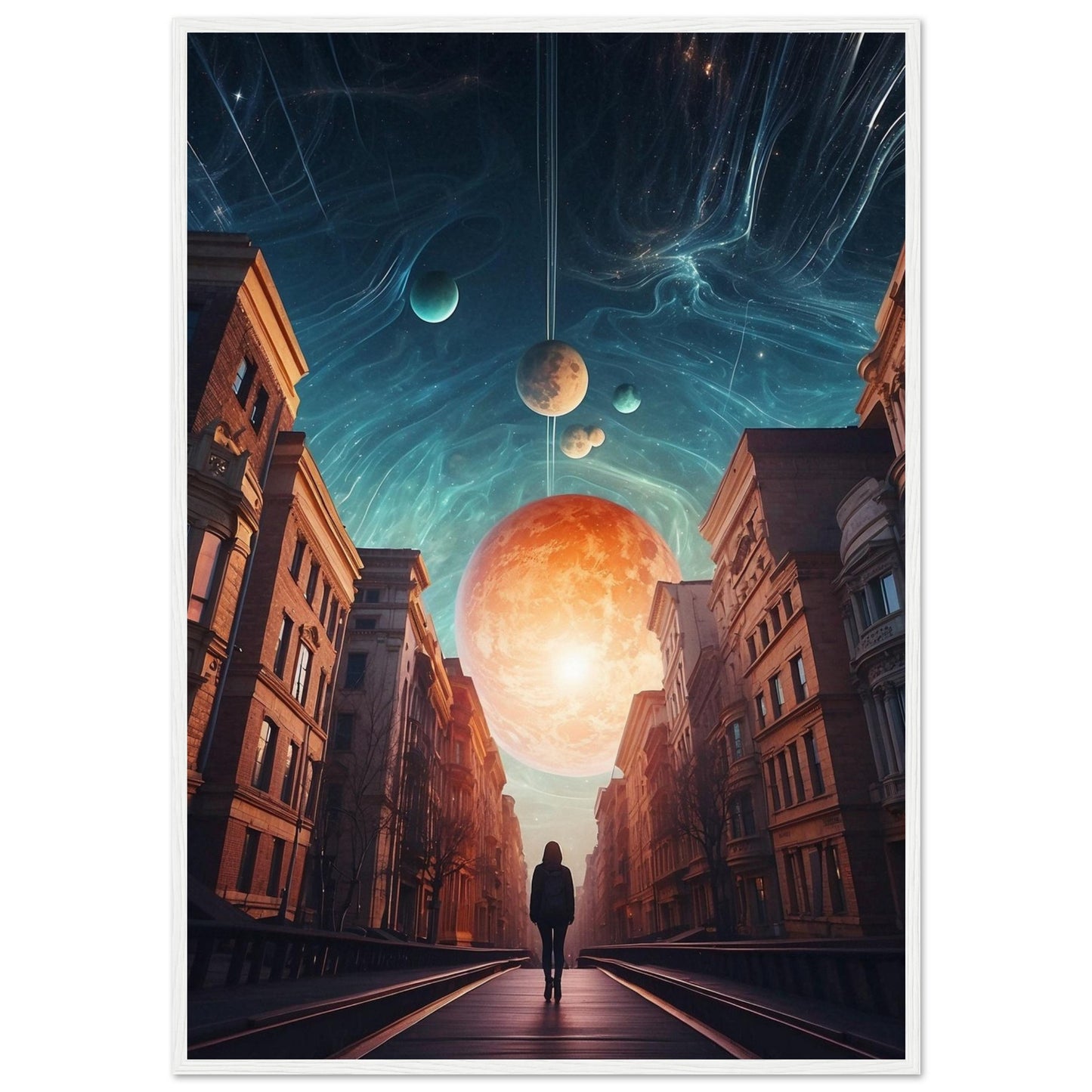Premium Matte Paper Wooden Framed Poster