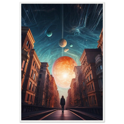 Premium Matte Paper Wooden Framed Poster