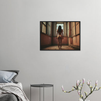 Premium Matte Paper Wooden Framed Poster