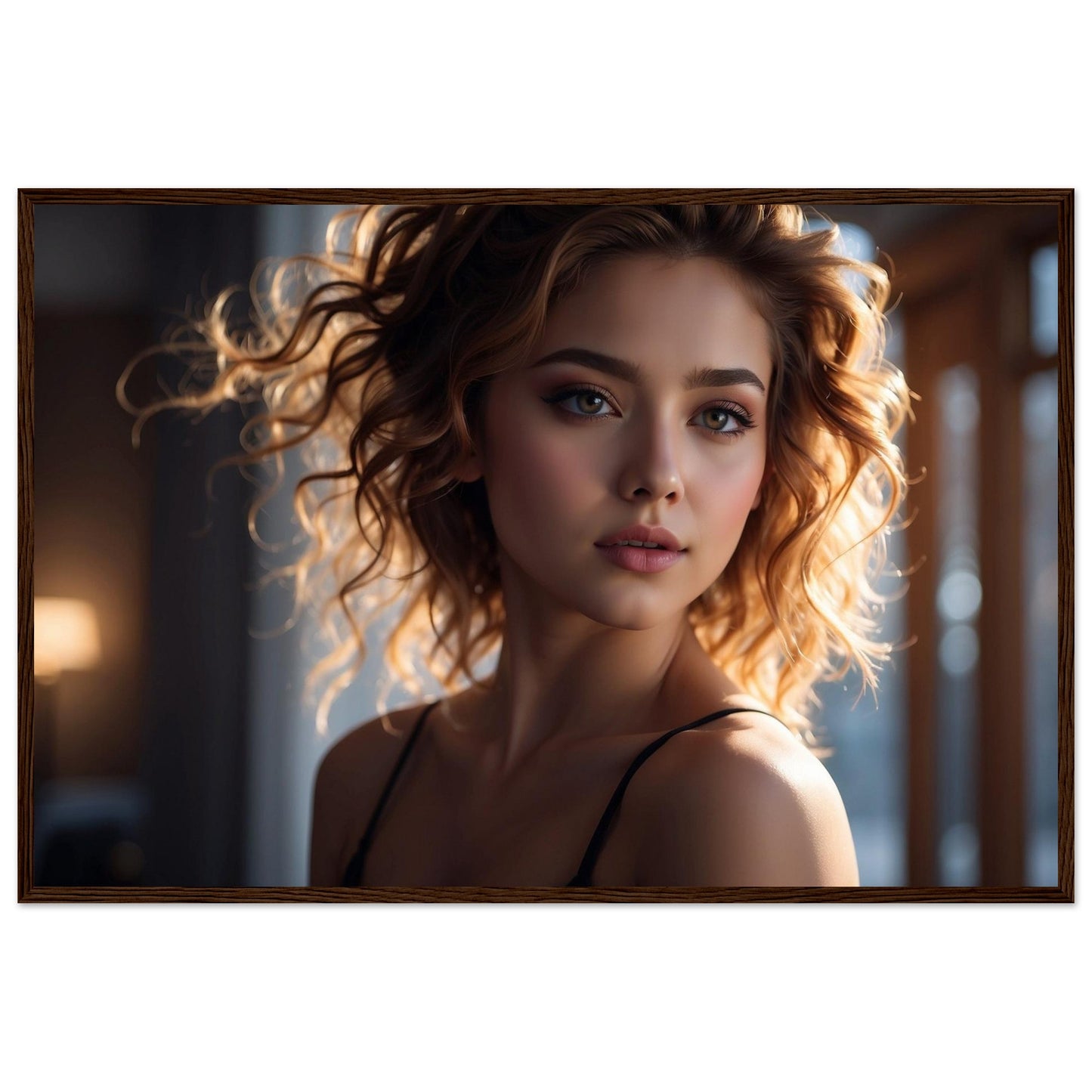 Premium Matte Paper Wooden Framed Poster