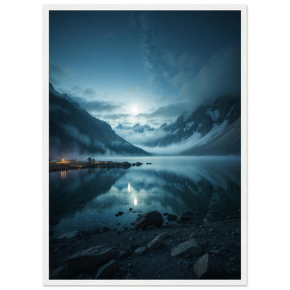 Premium Matte Paper Wooden Framed Poster