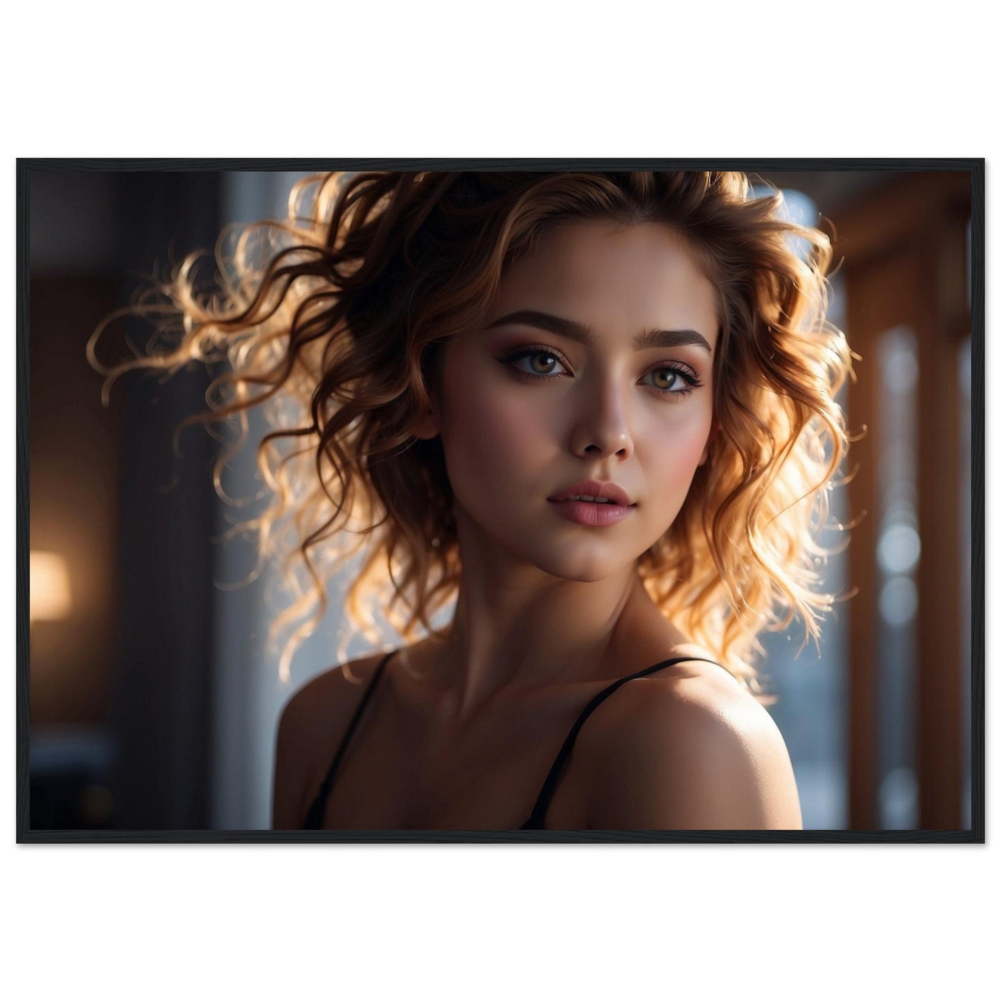 Premium Matte Paper Wooden Framed Poster