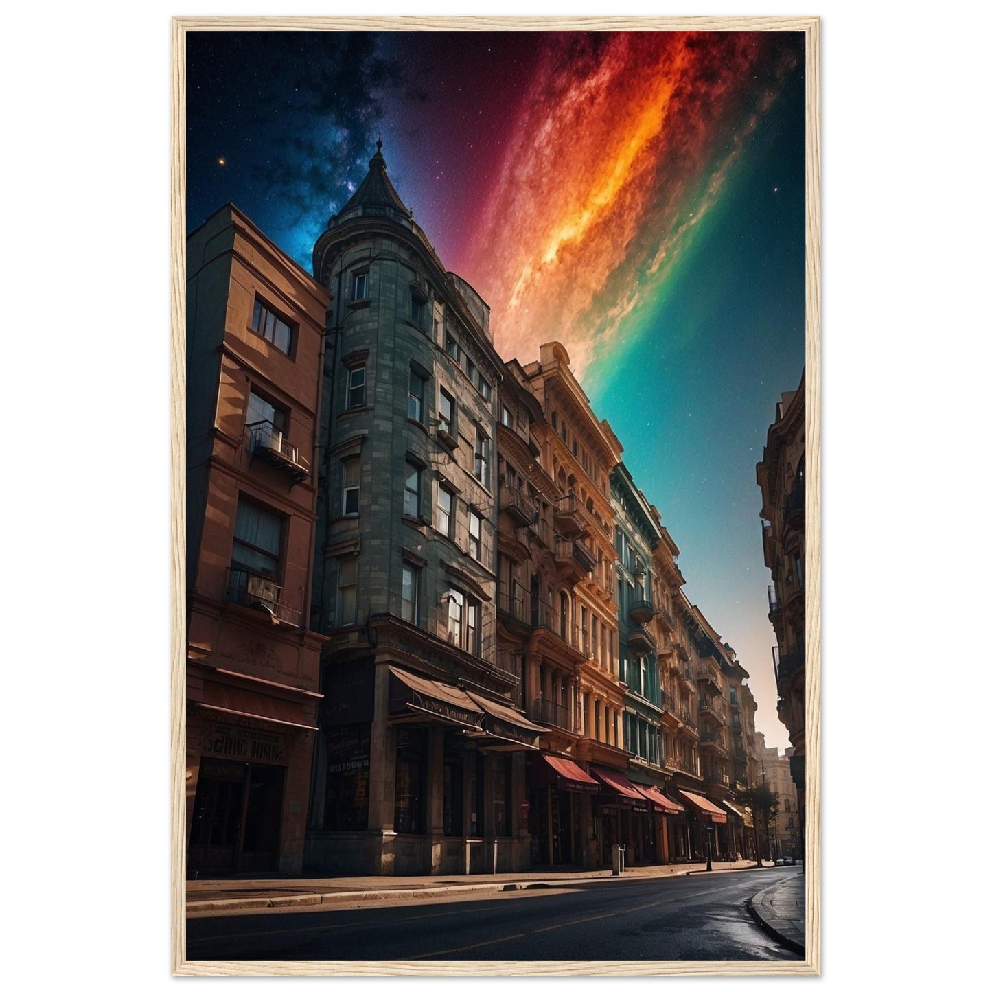 Premium Matte Paper Wooden Framed Poster