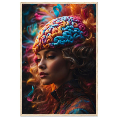 Premium Matte Paper Wooden Framed Poster