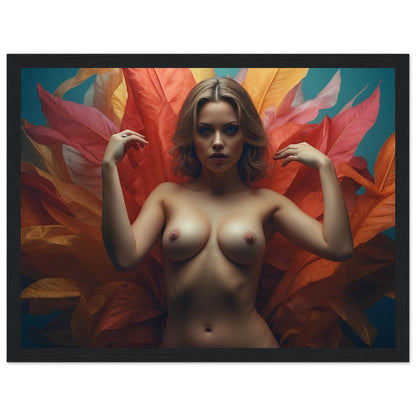 Premium Matte Paper Wooden Framed Poster