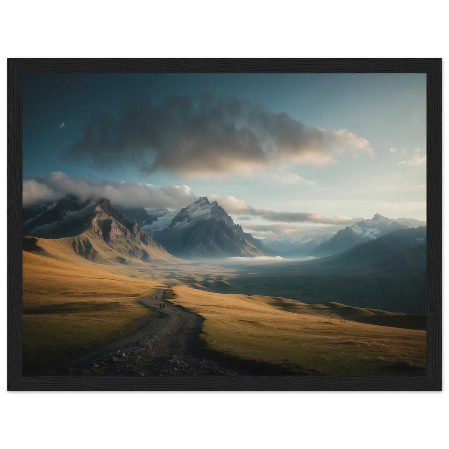 Premium Matte Paper Wooden Framed Poster