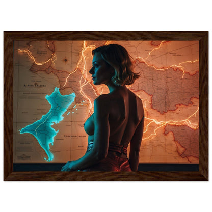 Premium Matte Paper Wooden Framed Poster