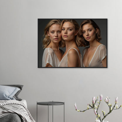 Premium Matte Paper Wooden Framed Poster