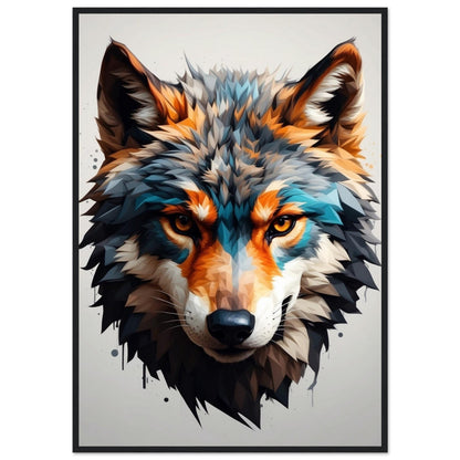 Premium Matte Paper Wooden Framed Poster