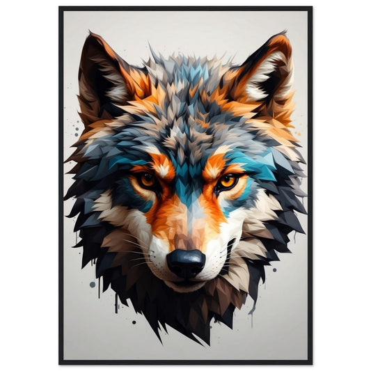 Premium Matte Paper Wooden Framed Poster
