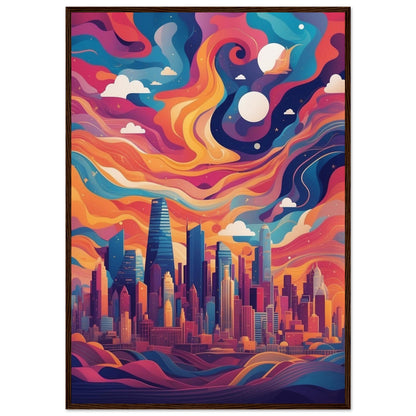 Premium Matte Paper Wooden Framed Poster