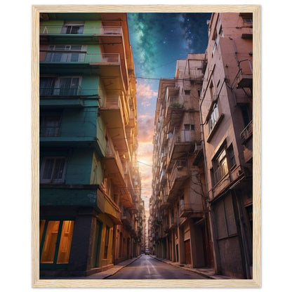 Premium Matte Paper Wooden Framed Poster