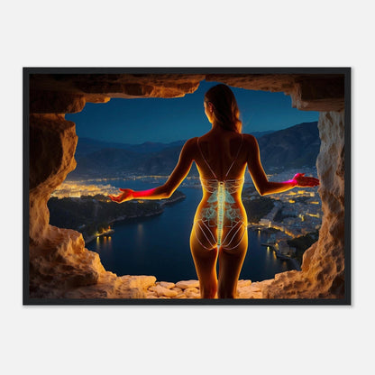 Premium Matte Paper Wooden Framed Poster