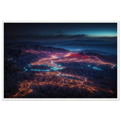 Premium Matte Paper Wooden Framed Poster
