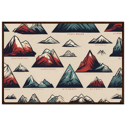 Premium Matte Paper Wooden Framed Poster