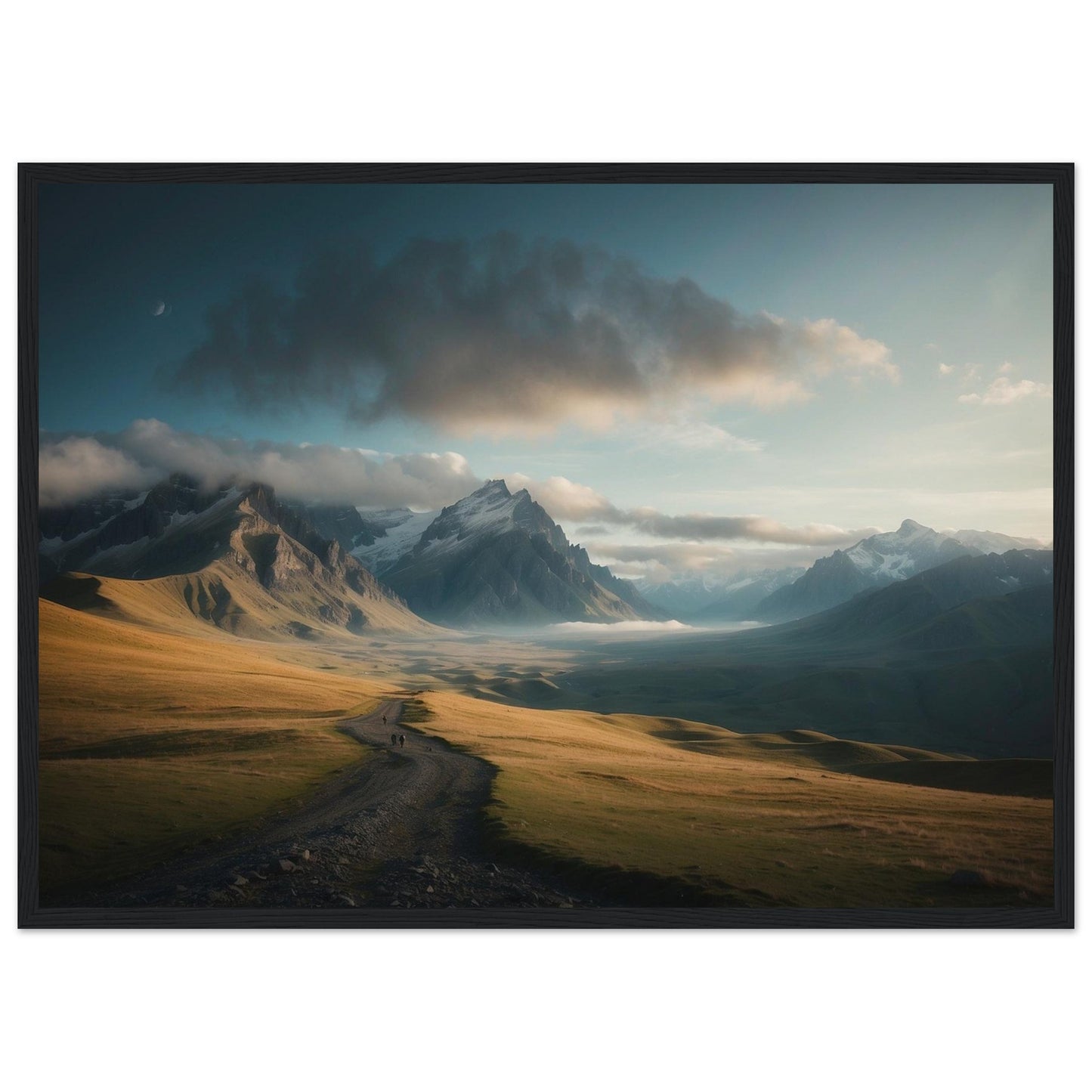 Premium Matte Paper Wooden Framed Poster