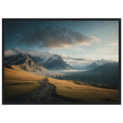 Premium Matte Paper Wooden Framed Poster