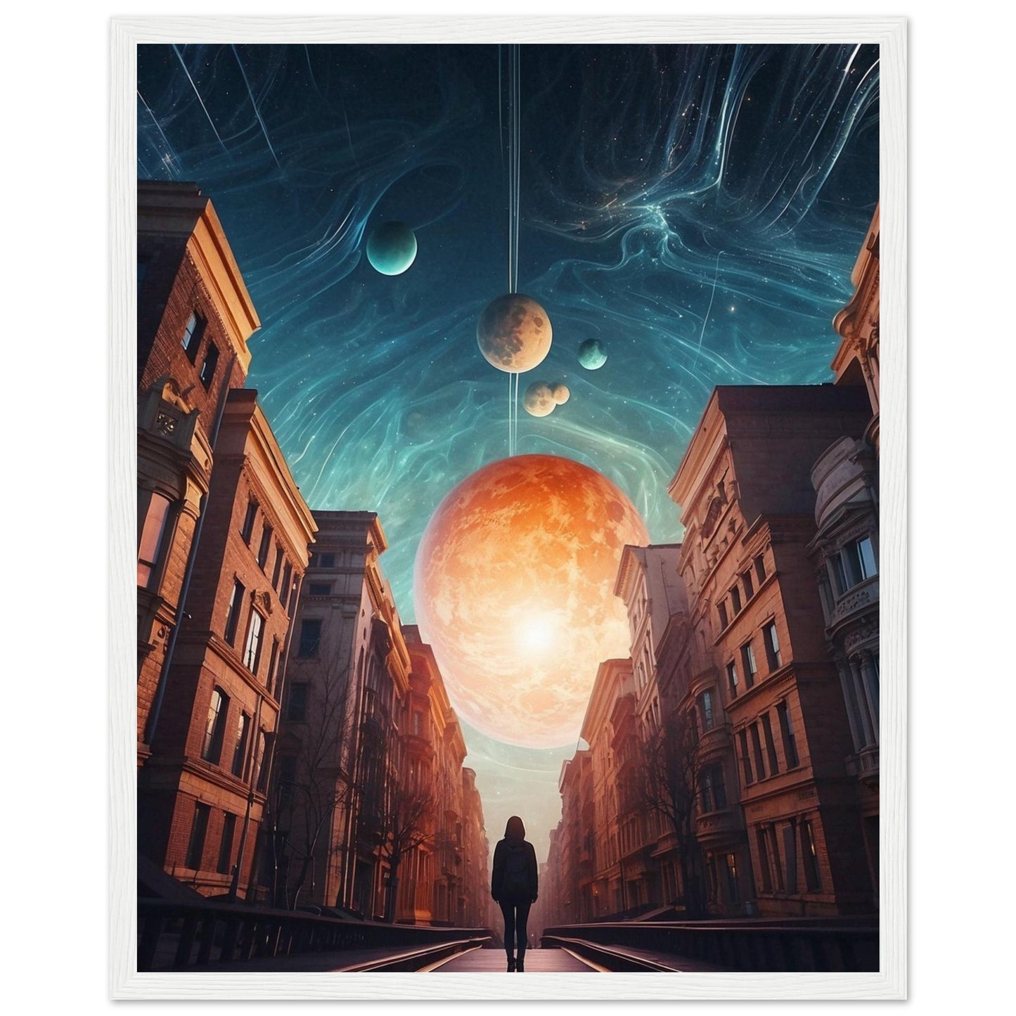 Premium Matte Paper Wooden Framed Poster
