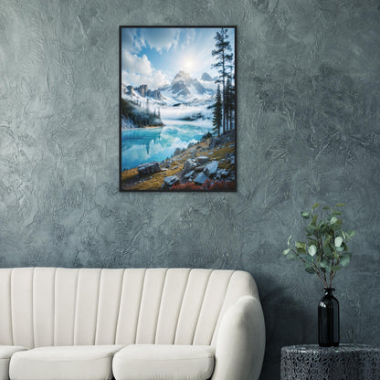Premium Matte Paper Wooden Framed Poster