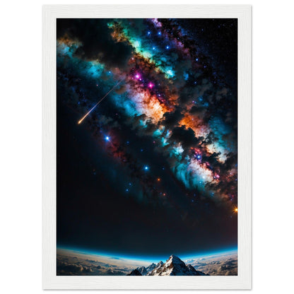 Premium Matte Paper Wooden Framed Poster