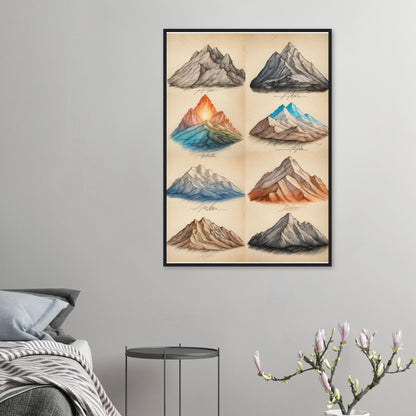 Premium Matte Paper Wooden Framed Poster