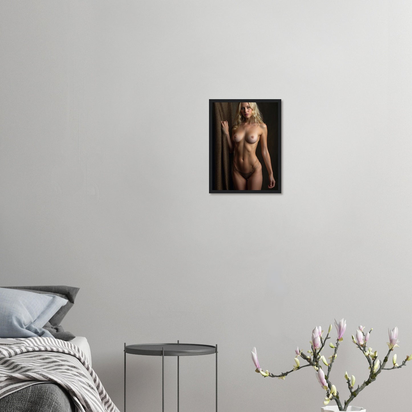 Premium Matte Paper Wooden Framed Poster