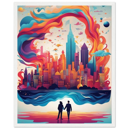 Premium Matte Paper Wooden Framed Poster