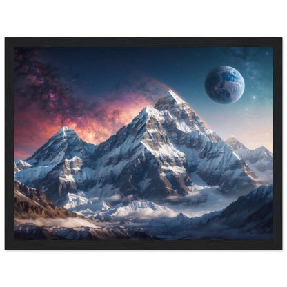 Premium Matte Paper Wooden Framed Poster
