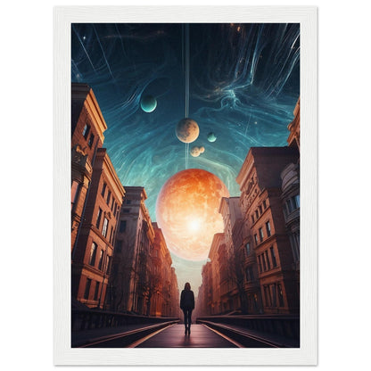 Premium Matte Paper Wooden Framed Poster