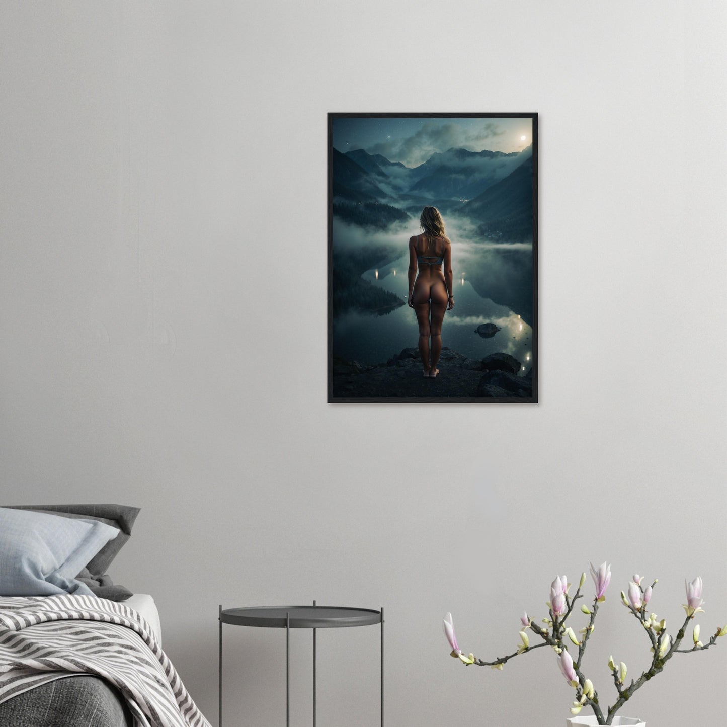 Premium Matte Paper Wooden Framed Poster