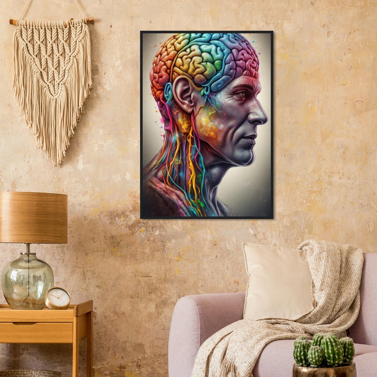 Premium Matte Paper Wooden Framed Poster